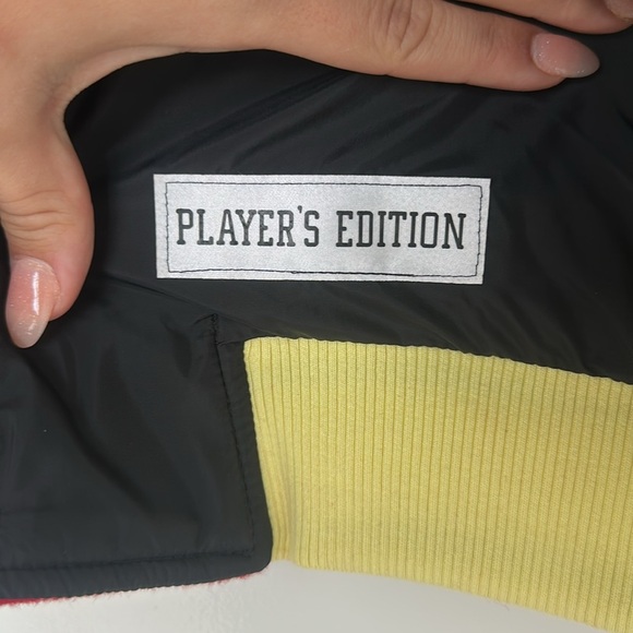 NWT Puma Varsity Jacket reversible flame scarlet - Picture 14 of 14